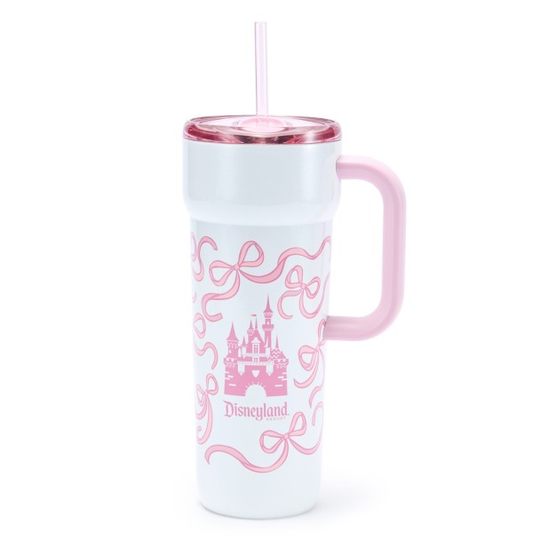 Disneyland 24 oz. Stainless Steel Starbucks® Travel Tumbler with Straw - Lavender
