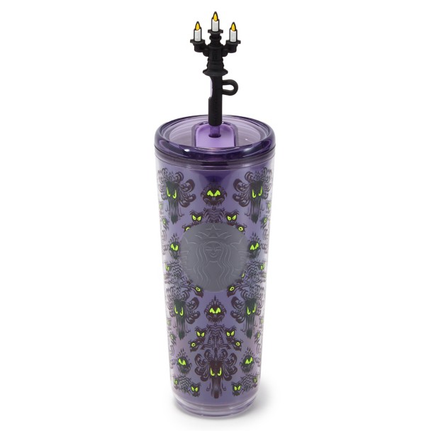 Disneyland 24 oz. Stainless Steel Starbucks® Travel Tumbler with Straw - Lavender