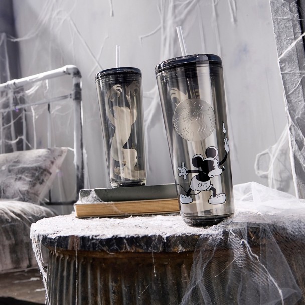 Mickey Mouse Translucent 24 oz. Starbucks® Tumbler with Straw - The Haunted House - Exclusive