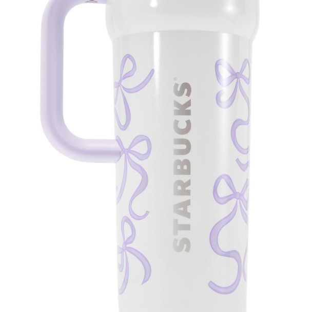 Disneyland 24 oz. Stainless Steel Starbucks® Travel Tumbler with Straw - Lavender