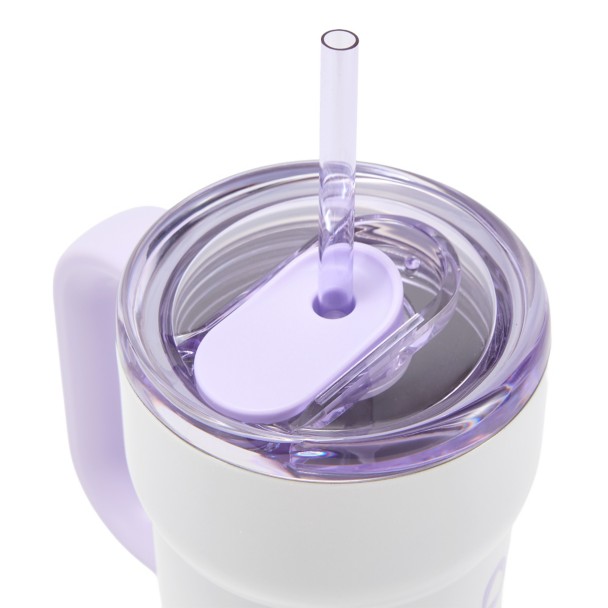 Walt Disney World 24 oz. Stainless Steel Starbucks® Travel Tumbler with Straw - Lavender