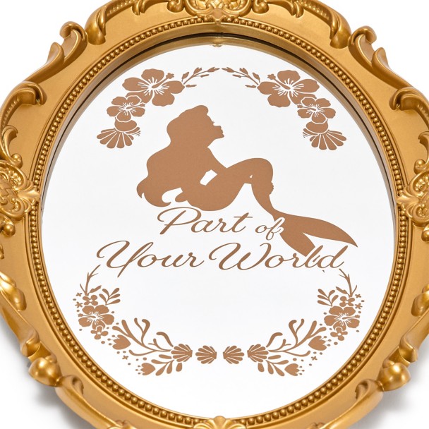 Ariel Mirrored Trinket Tray - The Little Mermaid