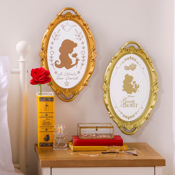 Belle Mirrored Trinket Tray - Beauty and the Beast