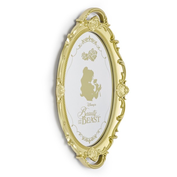 Belle Mirrored Trinket Tray – Beauty and the Beast Belle Mirrored Trinket Tray – Beauty and the Beast