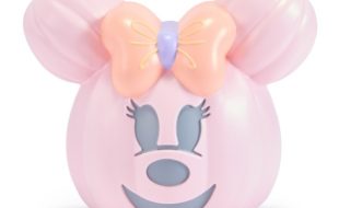 Minnie Mouse Light-Up Pastel Jack-o’-Lantern – Small
