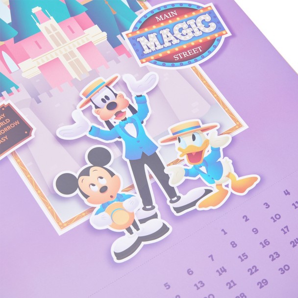 Disney Parks 2027 Poster Calendar by Jerrod Maruyama - Disney Artist Showcase
