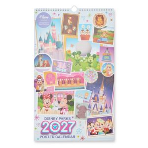 Disney Parks 2027 Poster Calendar by Jerrod Maruyama - Disney Artist Showcase