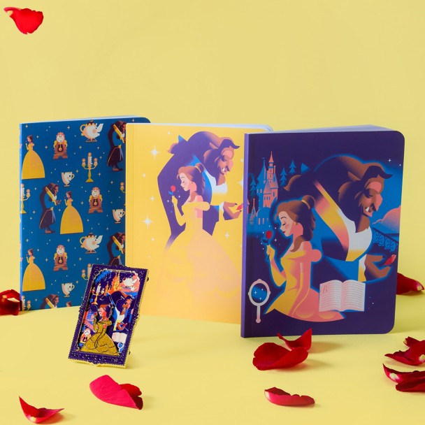 Beauty and the Beast Journal Set - D23 The Ultimate Disney Fan Event