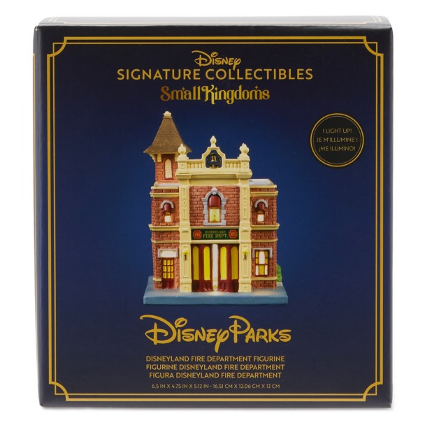 Disneyland Fire Department Light Up Figure - Disney Signature Collectibles Small Kingdom - D23 The Ultimate Disney Fan Event