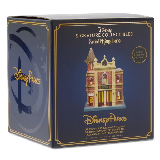 Disneyland Fire Department Light Up Figure - Disney Signature Collectibles Small Kingdom - D23 The Ultimate Disney Fan Event