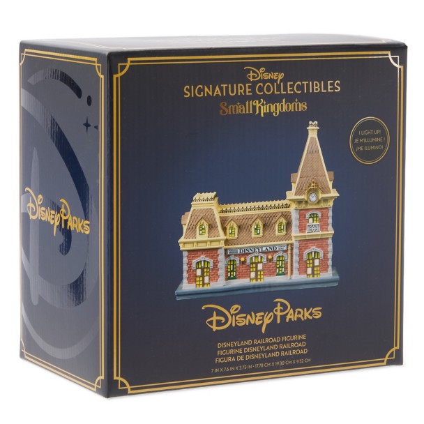Disneyland Railroad Station Light Up Figure - Disney Signature Collectibles Small Kingdom - D23 The Ultimate Disney Fan Event