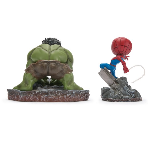 Hulk and Spider-Man Minico Figures from Iron Studios - Spider-Man Brand New Day - D23 The Ultimate Disney Fan Event