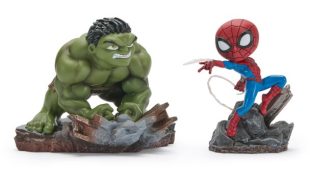 Hulk and Spider-Man Minico Figures from Iron Studios – Spider-Man Brand New Day – D23 The Ultimate Disney Fan Event
