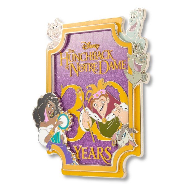 The Hunchback of Notre Dame 30th Anniversary Mini Jumbo Pin - Disney Beyond the Magic - Limited Edition - D23 The Ultimate Disney Fan Event