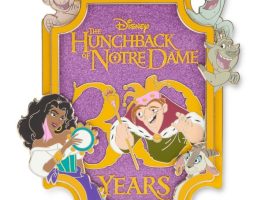 The Hunchback of Notre Dame 30th Anniversary Mini Jumbo Pin – Disney Beyond the Magic – Limited Edition – D23 The Ultimate Disney Fan Event