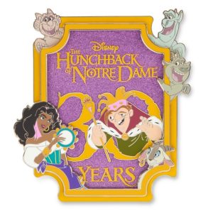 The Hunchback of Notre Dame 30th Anniversary Mini Jumbo Pin - Disney Beyond the Magic - Limited Edition - D23 The Ultimate Disney Fan Event