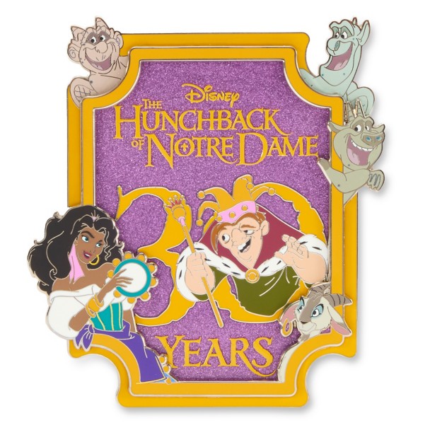 The Hunchback of Notre Dame 30th Anniversary Mini Jumbo Pin – Disney Beyond the Magic – Limited Edition – D23 The Ultimate Disney Fan Event