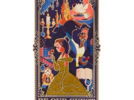 Beauty and the Beast 35th Anniversary Mini Jumbo Pin – Disney Beyond the Magic – Limited Edition – D23 The Ultimate Disney Fan Event