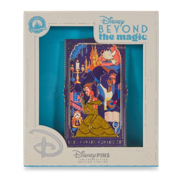 Beauty and the Beast 35th Anniversary Mini Jumbo Pin - Disney Beyond the Magic - Limited Edition - D23 The Ultimate Disney Fan Event