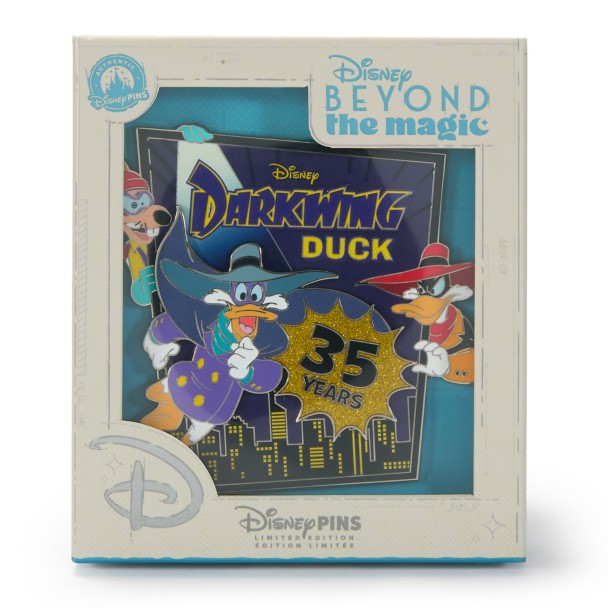 Darkwing Duck 35th Anniversary Mini Jumbo Pin - Disney Beyond the Magic - Limited Edition - D23 The Ultimate Disney Fan Event