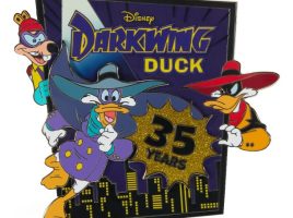 Darkwing Duck 35th Anniversary Mini Jumbo Pin – Disney Beyond the Magic – Limited Edition – D23 The Ultimate Disney Fan Event