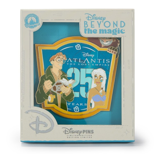 Atlantis The Lost Empire 25th Anniversary Mini Jumbo Pin - Disney Beyond the Magic - Limited Edition - D23 The Ultimate Disney Fan Event