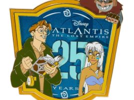 Atlantis The Lost Empire 25th Anniversary Mini Jumbo Pin – Disney Beyond the Magic – Limited Edition – D23 The Ultimate Disney Fan Event