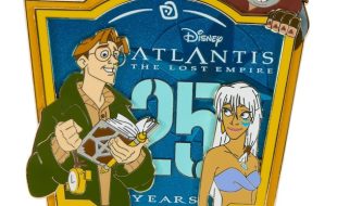 Atlantis The Lost Empire 25th Anniversary Mini Jumbo Pin – Disney Beyond the Magic – Limited Edition – D23 The Ultimate Disney Fan Event