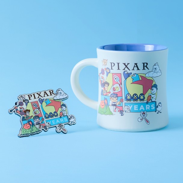 Pixar 40th Anniversary Mini Jumbo Pin - Disney Beyond the Magic - Limited Edition - D23 The Ultimate Disney Fan Event