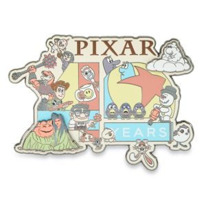 Pixar 40th Anniversary Mini Jumbo Pin - Disney Beyond the Magic - Limited Edition - D23 The Ultimate Disney Fan Event