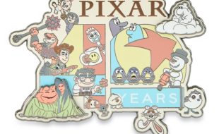 Pixar 40th Anniversary Mini Jumbo Pin – Disney Beyond the Magic – Limited Edition – D23 The Ultimate Disney Fan Event