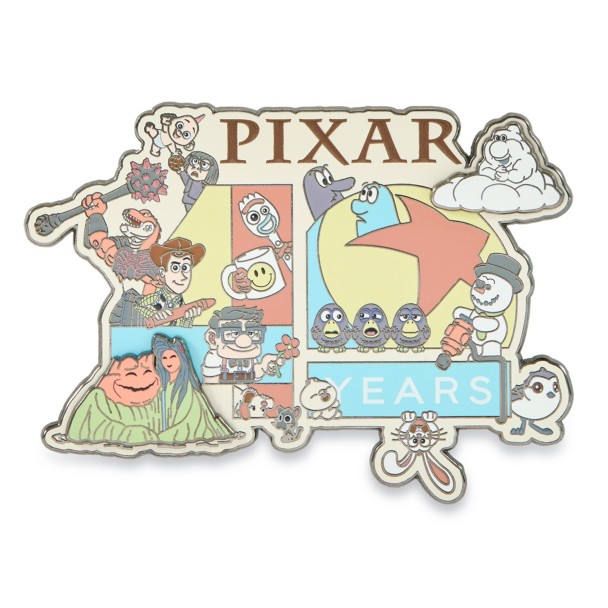 Pixar 40th Anniversary Mini Jumbo Pin – Disney Beyond the Magic – Limited Edition – D23 The Ultimate Disney Fan Event Pixar 40th Anniversary Mini Jumbo Pin – Disney Beyond the Magic – Limited Edition – D23 The Ultimate Disney Fan Event