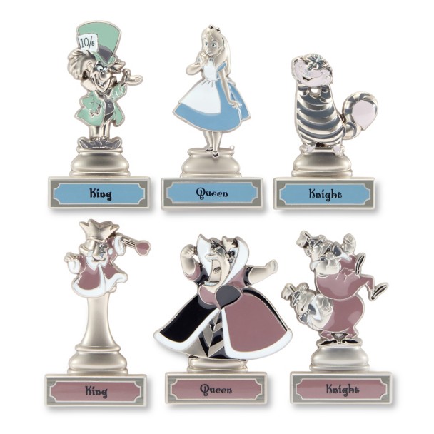 Alice in Wonderland 75th Anniversary Pin Set – Limited Edition Alice in Wonderland 75th Anniversary Pin Set – Limited Edition