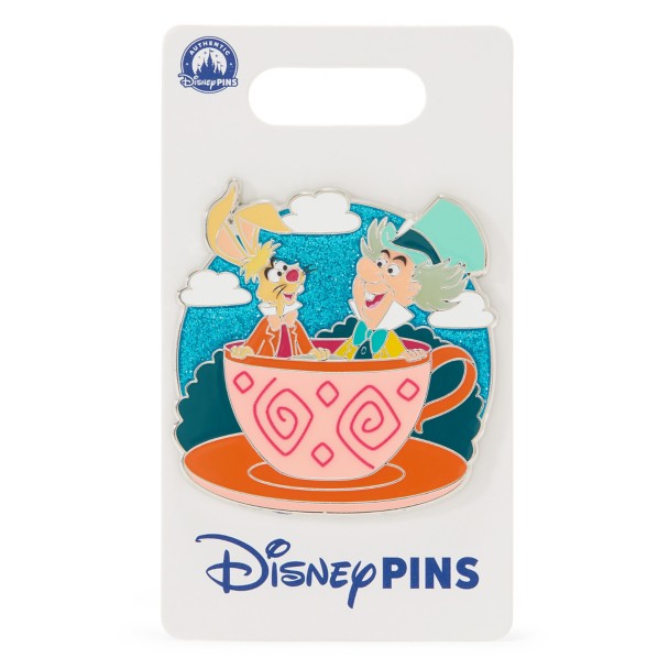 Mad Hatter and March Hare Pin - Mad Tea Party - Alice in Wonderland