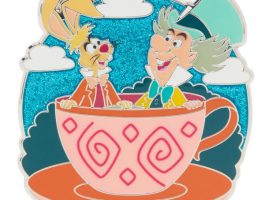Mad Hatter and March Hare Pin – Mad Tea Party – Alice in Wonderland