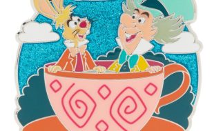 Mad Hatter and March Hare Pin – Mad Tea Party – Alice in Wonderland