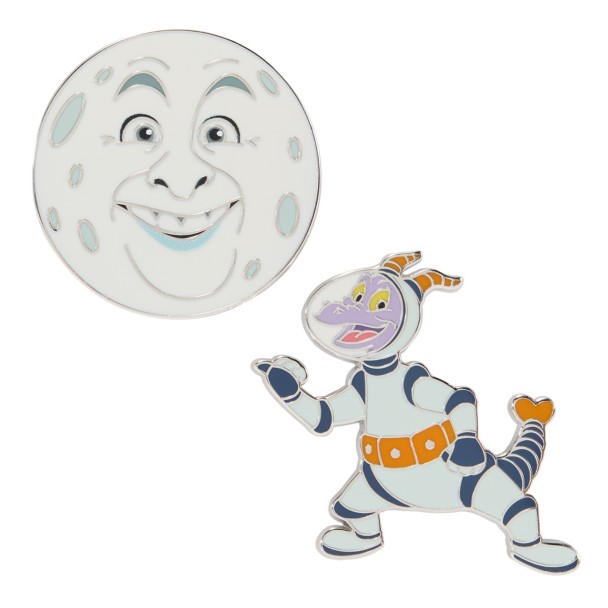 Figment and Man in the Moon Pin Set - EPCOT