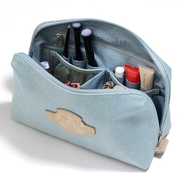 Mickey Mouse Denim Cosmetic Bag by BÉIS
