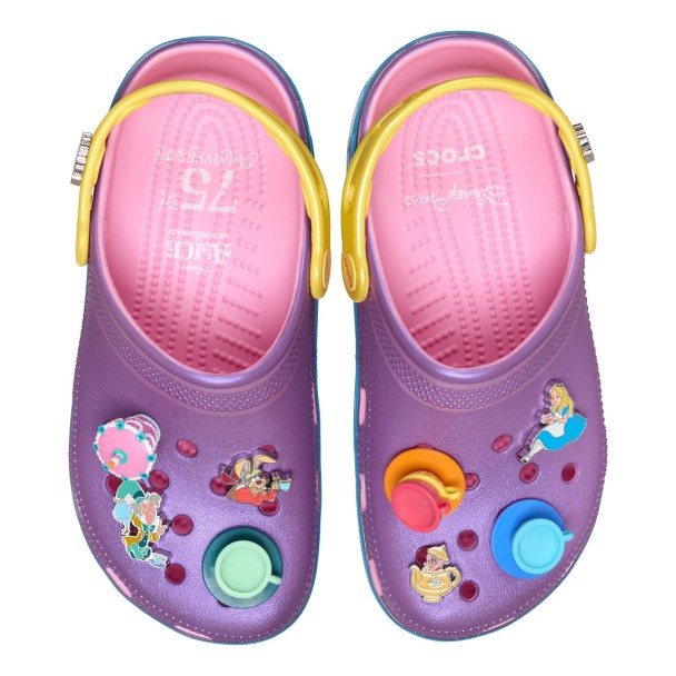 Alice in Wonderland 75th Anniversary Clogs for Adults by Crocs - D23 The Ultimate Disney Fan Event