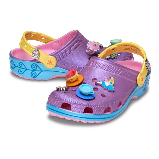 Alice in Wonderland 75th Anniversary Clogs for Adults by Crocs – D23 The Ultimate Disney Fan Event