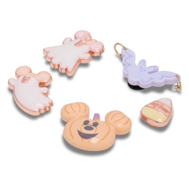 Mickey and Minnie Mouse Cutie Ghost Halloween Jibbitz Set by Crocs