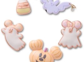 Mickey and Minnie Mouse Cutie Ghost Halloween Jibbitz Set by Crocs