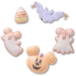 Mickey and Minnie Mouse Cutie Ghost Halloween Jibbitz Set by Crocs