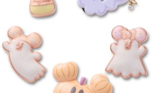 Mickey and Minnie Mouse Cutie Ghost Halloween Jibbitz Set by Crocs