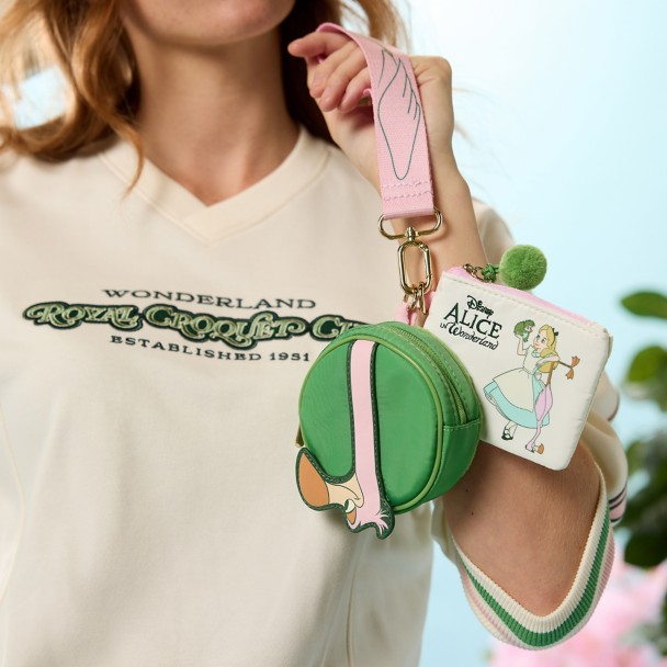 Alice in Wonderland 75th Anniversary Wristlet Bag Set - D23 The Ultimate Disney Fan Event