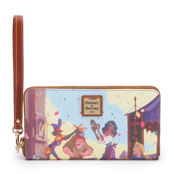 The Hunchback of Notre Dame 30th Anniversary Dooney & Bourke Wristlet Wallet – D23 The Ultimate Disney Fan Event The Hunchback of Notre Dame 30th Anniversary Dooney & Bourke Wristlet Wallet – D23 The Ultimate Disney Fan Event