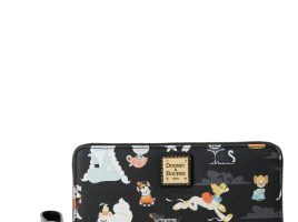 Disney Cats and Dogs Halloween Dooney & Bourke Wristlet Wallet