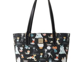 Disney Cats and Dogs Halloween Dooney & Bourke Tote Bag