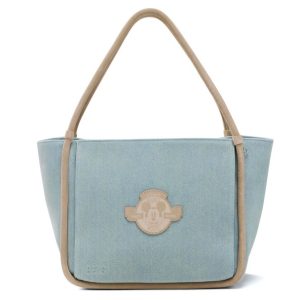 Mickey Mouse Denim Tote Bag by BÉIS