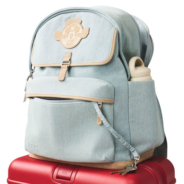 Mickey Mouse Denim Backpack by BÉIS